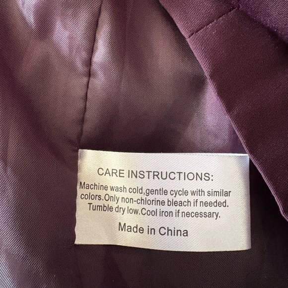 Gallery Hooded Winter Coat Women’s Full Zip Size XL Purple - Picture 6 of 8